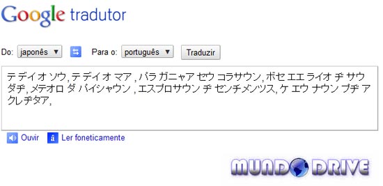 Luan Santana no Google Tradutor